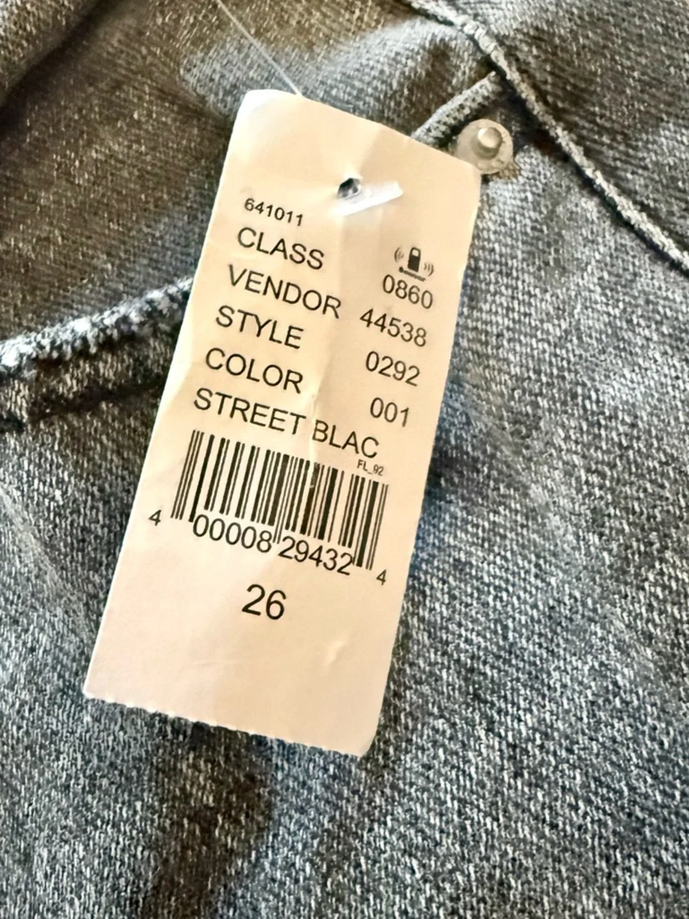 PacSun Distressed Straight Leg Mom Jeans NWT Ripped Denim High Rise Women’s 26 - Picture 3 of 5